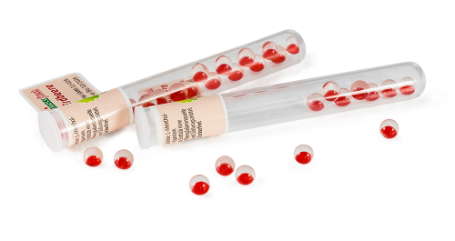 Dr. Munzinger fresh Cool Caps Erdbeere – Prickelnder Geschmack im Mund – lang anhaltende Frische im Magen.